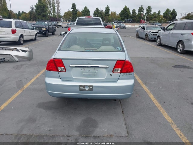 Продаж на аукціоні авто 2003 Honda Civic Hybrid, vin: JHMES95653S011116, номер лоту: 46215712