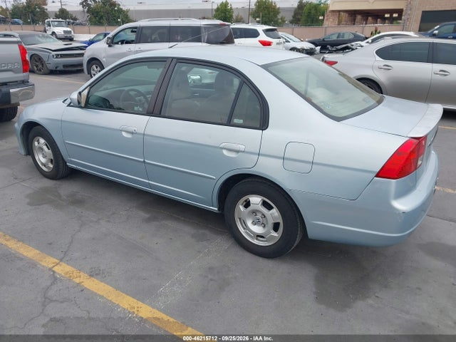Продаж на аукціоні авто 2003 Honda Civic Hybrid, vin: JHMES95653S011116, номер лоту: 46215712