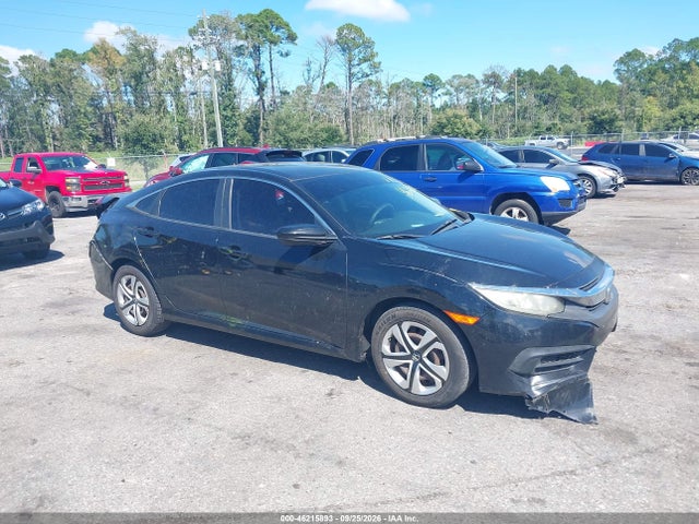 2016 Honda Civic Lx მანქანა იყიდება აუქციონზე, vin: 19XFC2F59GE037078, აუქციონის ნომერი: 46215893