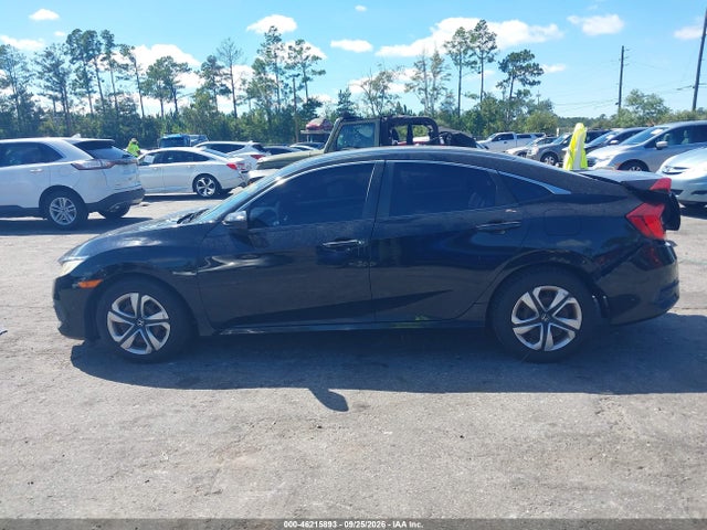2016 Honda Civic Lx მანქანა იყიდება აუქციონზე, vin: 19XFC2F59GE037078, აუქციონის ნომერი: 46215893