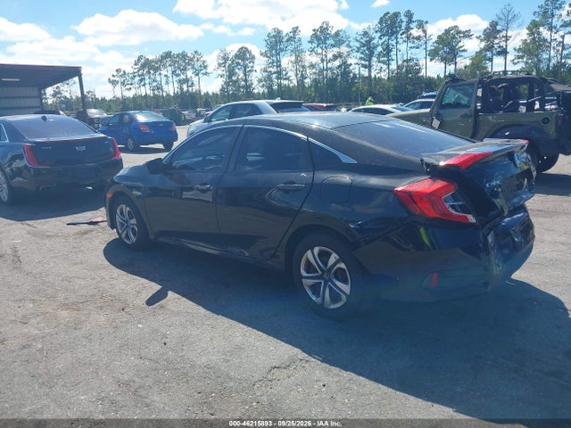 2016 Honda Civic Lx მანქანა იყიდება აუქციონზე, vin: 19XFC2F59GE037078, აუქციონის ნომერი: 46215893