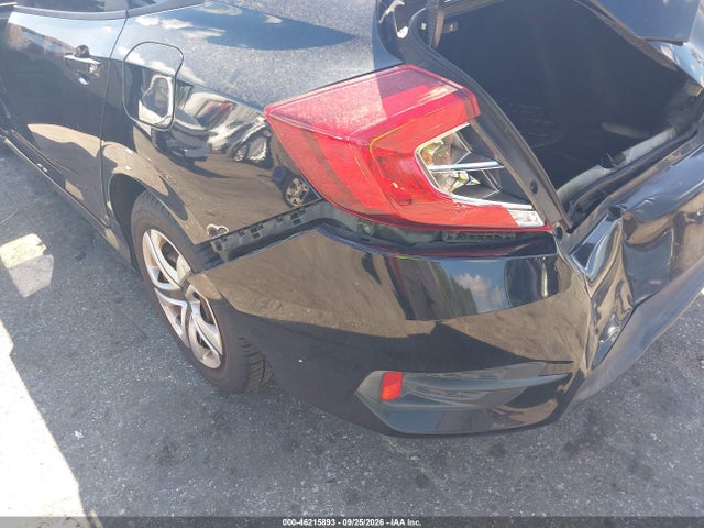 2016 Honda Civic Lx მანქანა იყიდება აუქციონზე, vin: 19XFC2F59GE037078, აუქციონის ნომერი: 46215893
