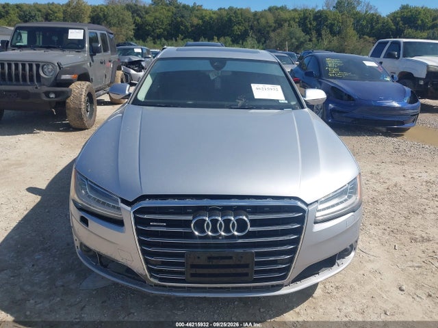 46215932 :رقم المزاد ، WAU32AFD1FN036537 vin ، 2015 Audi A8 L 4.0t مزاد بيع
