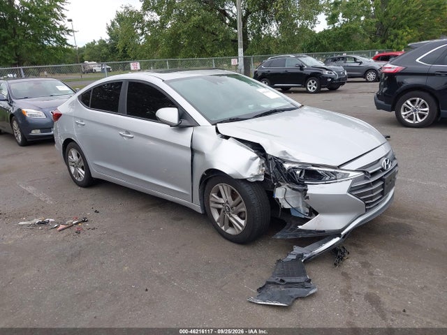 2019 Hyundai Elantra Value Edition მანქანა იყიდება აუქციონზე, vin: 5NPD84LF5KH453764, აუქციონის ნომერი: 46216117