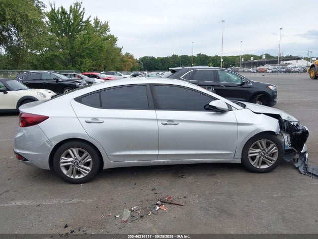 2019 Hyundai Elantra Value Edition მანქანა იყიდება აუქციონზე, vin: 5NPD84LF5KH453764, აუქციონის ნომერი: 46216117