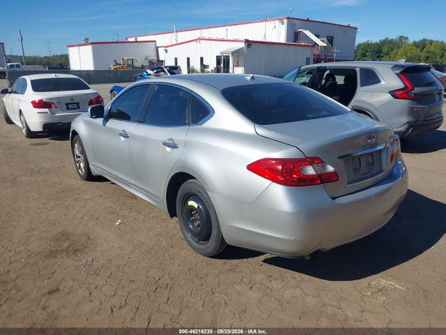 Продажа на аукционе авто 2012 Infiniti M37x, vin: JN1BY1AR0CM396094, номер лота: 46216230