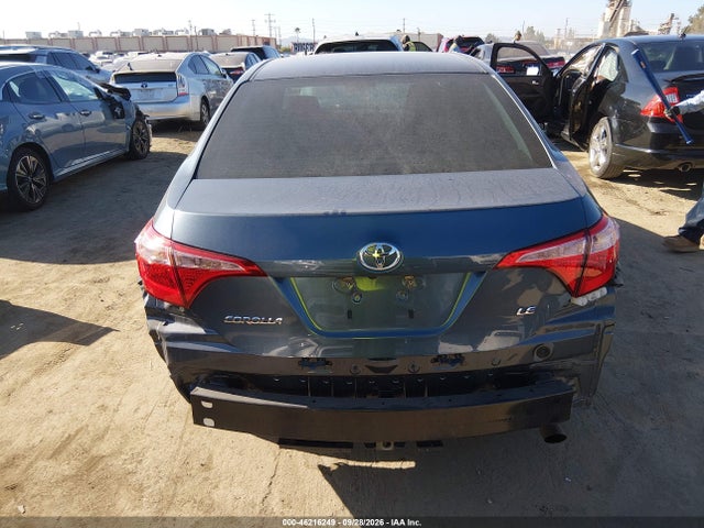 46216249 :رقم المزاد ، 2T1BURHE0JC052687 vin ، 2018 Toyota Corolla Le مزاد بيع