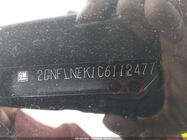 Aukcja sprzedaży 2012 Chevrolet Equinox 2lt, vin: 2GNFLNEK1C6112477, numer aukcji: 46216252