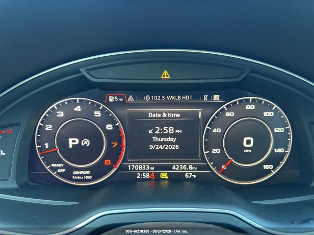 Продажа на аукционе авто 2019 Audi Q7 55 Premium, vin: WA1LAAF75KD033425, номер лота: 46216269