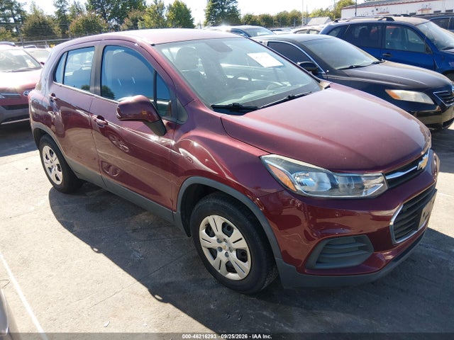 Продаж на аукціоні авто 2017 Chevrolet Trax Ls, vin: 3GNCJKSB1HL276035, номер лоту: 46216293