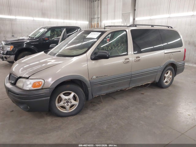 Aukcja sprzedaży 2001 Pontiac Montana M16 W/1sg Pkg., vin: 1GMDX03EX1D337849, numer aukcji: 46216333