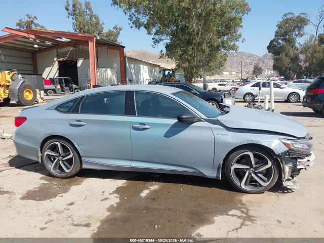 46216344 :رقم المزاد ، 1HGCV3F29NA025622 vin ، 2022 Honda Accord Hybrid Sport مزاد بيع