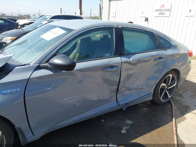 46216344 :رقم المزاد ، 1HGCV3F29NA025622 vin ، 2022 Honda Accord Hybrid Sport مزاد بيع