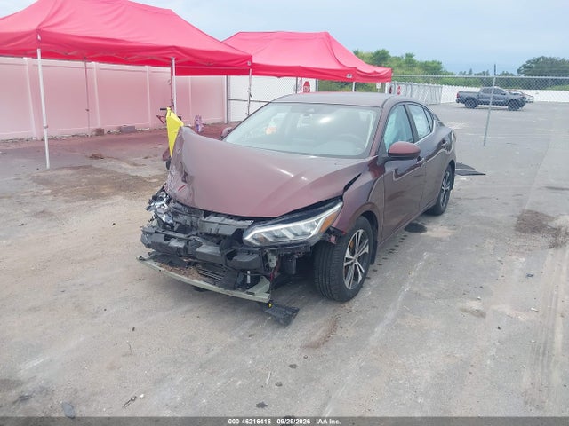 46216416 :رقم المزاد ، 3N1AB8CV4MY273462 vin ، 2021 Nissan Sentra Sv Xtronic Cvt مزاد بيع