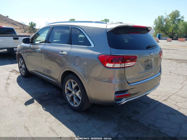 2016 Kia Sorento 3.3l Sx მანქანა იყიდება აუქციონზე, vin: 5XYPK4A59GG116828, აუქციონის ნომერი: 46216473