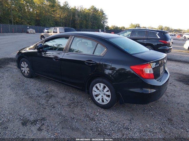 Продаж на аукціоні авто 2012 Honda Civic Lx, vin: 2HGFB2F52CH525744, номер лоту: 46216483