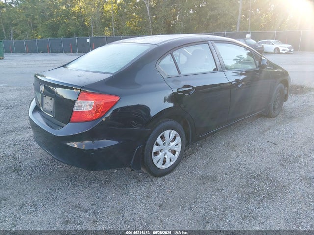 Продаж на аукціоні авто 2012 Honda Civic Lx, vin: 2HGFB2F52CH525744, номер лоту: 46216483