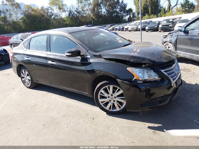 2014 Nissan Sentra Sl მანქანა იყიდება აუქციონზე, vin: 3N1AB7AP3EY202687, აუქციონის ნომერი: 46216503
