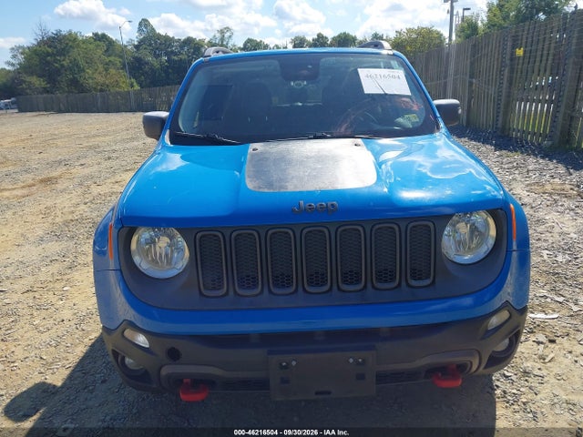 2015 Jeep Renegade Trailhawk მანქანა იყიდება აუქციონზე, vin: ZACCJBCT3FPB85014, აუქციონის ნომერი: 46216504