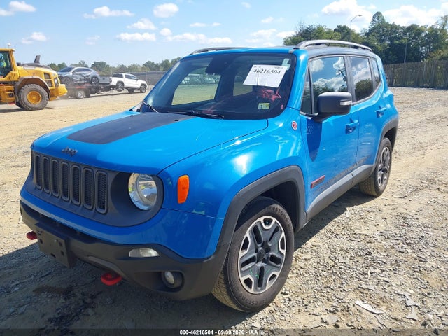2015 Jeep Renegade Trailhawk მანქანა იყიდება აუქციონზე, vin: ZACCJBCT3FPB85014, აუქციონის ნომერი: 46216504
