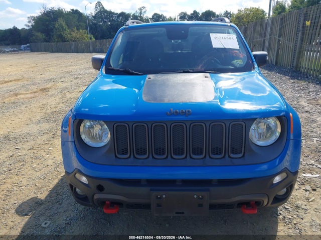 2015 Jeep Renegade Trailhawk მანქანა იყიდება აუქციონზე, vin: ZACCJBCT3FPB85014, აუქციონის ნომერი: 46216504