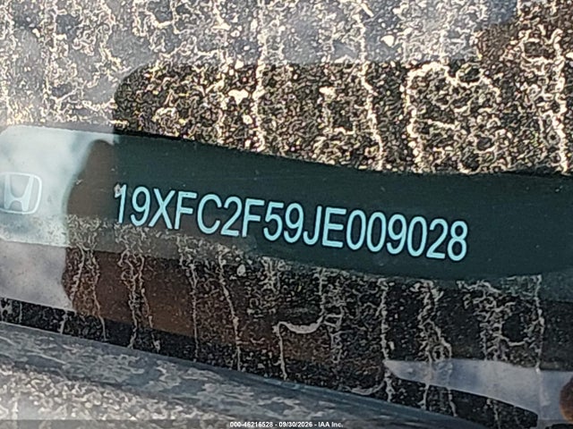 2018 Honda Civic Lx მანქანა იყიდება აუქციონზე, vin: 19XFC2F59JE009028, აუქციონის ნომერი: 46216528