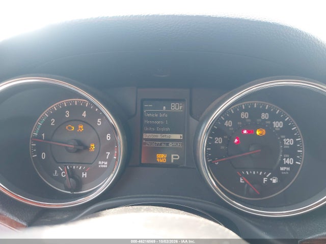 46216569 :رقم المزاد ، 1C4RJFBG5CC324405 vin ، 2012 Jeep Grand Cherokee Limited مزاد بيع