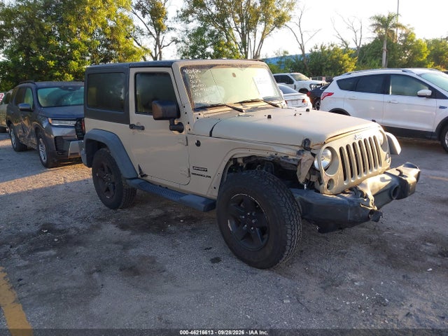 Aukcja sprzedaży 2017 Jeep Wrangler Sport 4x4, vin: 1C4AJWAG9HL628648, numer aukcji: 46216613
