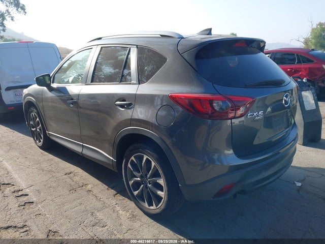 2016 Mazda Cx-5 Grand Touring მანქანა იყიდება აუქციონზე, vin: JM3KE4DY3G0666885, აუქციონის ნომერი: 46216617