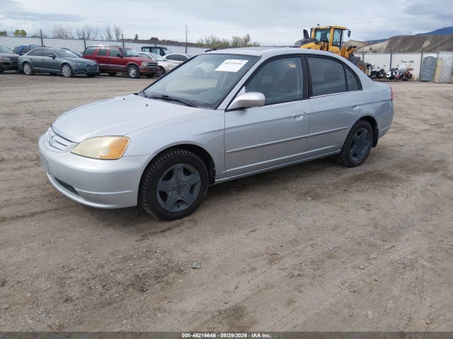 2003 Honda Civic Ex მანქანა იყიდება აუქციონზე, vin: 1HGES268X3L010290, აუქციონის ნომერი: 46216646