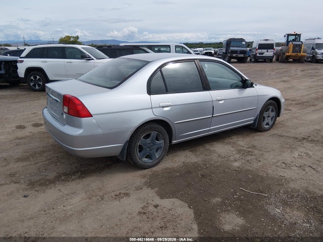 2003 Honda Civic Ex მანქანა იყიდება აუქციონზე, vin: 1HGES268X3L010290, აუქციონის ნომერი: 46216646