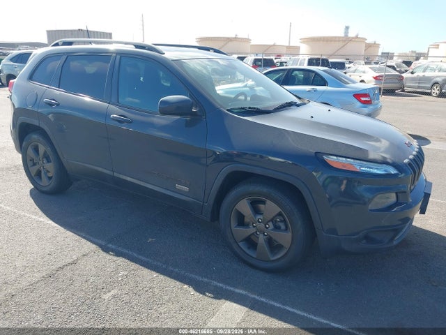 2016 Jeep Cherokee 75th Anniversary მანქანა იყიდება აუქციონზე, vin: 1C4PJMCS6GW326523, აუქციონის ნომერი: 46216685
