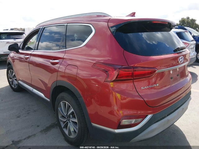 Aukcja sprzedaży 2019 Hyundai Santa Fe Limited, vin: 5NMS53AD6KH019653, numer aukcji: 46216745