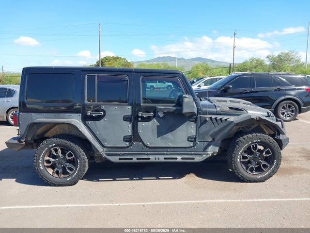 Продажа на аукционе авто 2017 Jeep Wrangler Unlimited Smoky Mountain 4x4, vin: 1C4BJWEG6HL706110, номер лота: 46216753