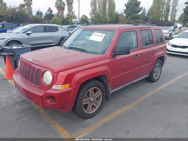 2009 Jeep Patriot Sport მანქანა იყიდება აუქციონზე, vin: 1J4FF28B99D106716, აუქციონის ნომერი: 46216788