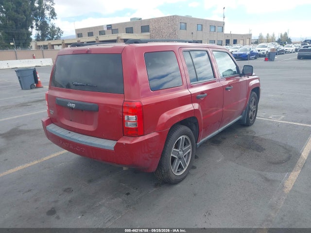 2009 Jeep Patriot Sport მანქანა იყიდება აუქციონზე, vin: 1J4FF28B99D106716, აუქციონის ნომერი: 46216788
