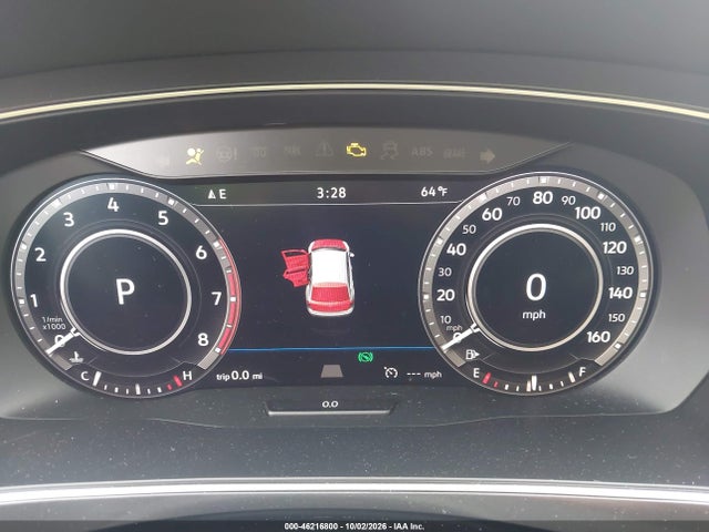 2018 Volkswagen Tiguan 2.0t Sel Premium მანქანა იყიდება აუქციონზე, vin: 3VV4B7AX1JM153485, აუქციონის ნომერი: 46216800