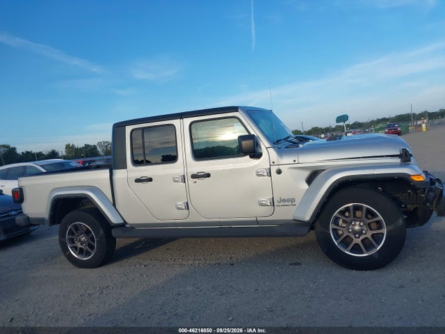 46216850 :رقم المزاد ، 1C6HJTFG6NL124664 vin ، 2022 Jeep Gladiator Overland 4x4 مزاد بيع