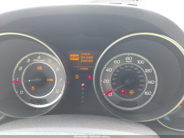 2012 Acura Mdx მანქანა იყიდება აუქციონზე, vin: 2HNYD2H29CH506980, აუქციონის ნომერი: 46216860