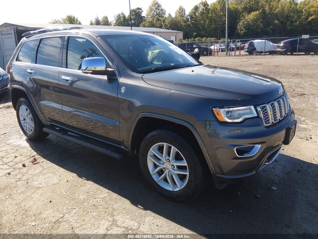 2018 Jeep Grand Cherokee Overland 4x4 მანქანა იყიდება აუქციონზე, vin: 1C4RJFCG1JC267468, აუქციონის ნომერი: 46216892