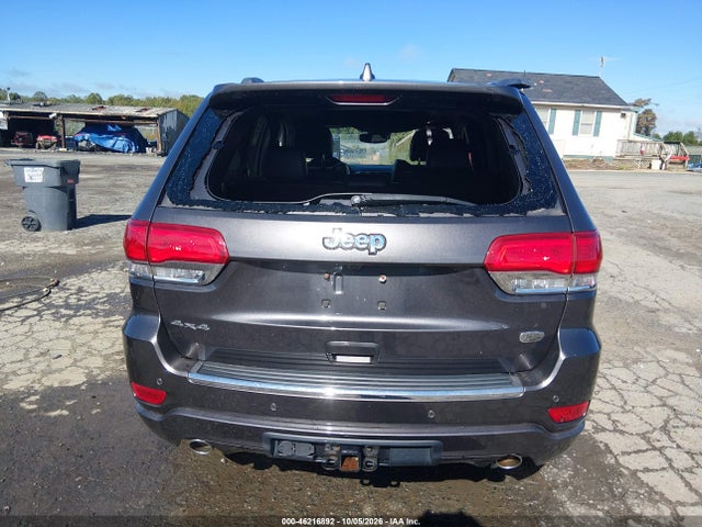 2018 Jeep Grand Cherokee Overland 4x4 მანქანა იყიდება აუქციონზე, vin: 1C4RJFCG1JC267468, აუქციონის ნომერი: 46216892