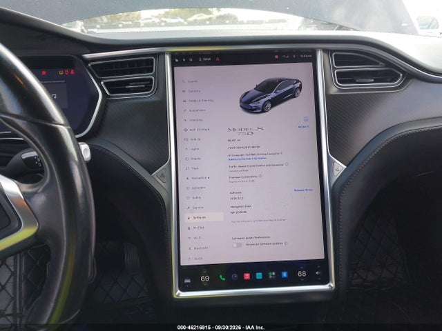 46216915 :رقم المزاد ، 5YJSA1E29JF246229 vin ، 2018 Tesla Modelo S 100d/75d/p100d مزاد بيع