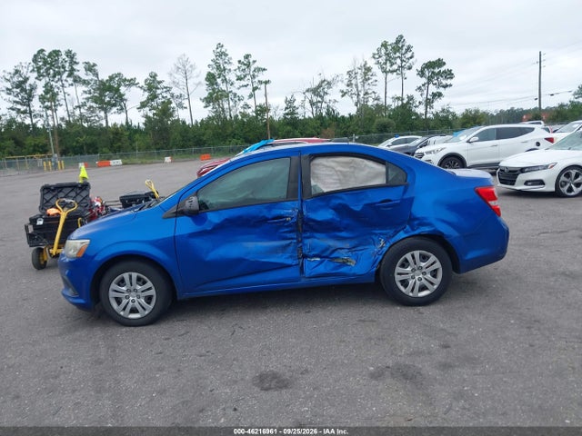 46216961 :رقم المزاد ، 1G1JB5SH0H4126483 vin ، 2017 Chevrolet Sonic Ls Auto مزاد بيع