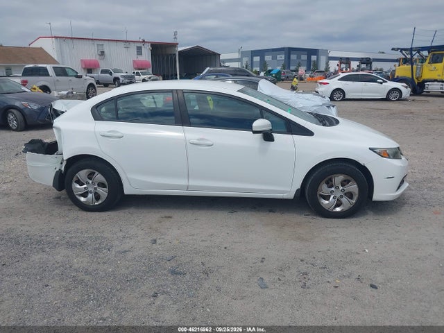 2014 Honda Civic Lx მანქანა იყიდება აუქციონზე, vin: 19XFB2F52EE231984, აუქციონის ნომერი: 46216962