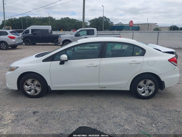 2014 Honda Civic Lx მანქანა იყიდება აუქციონზე, vin: 19XFB2F52EE231984, აუქციონის ნომერი: 46216962