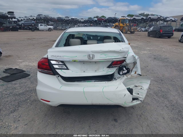 2014 Honda Civic Lx მანქანა იყიდება აუქციონზე, vin: 19XFB2F52EE231984, აუქციონის ნომერი: 46216962