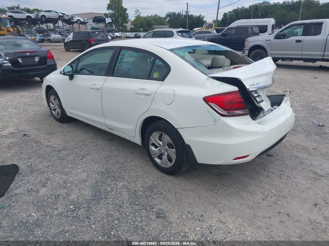 2014 Honda Civic Lx მანქანა იყიდება აუქციონზე, vin: 19XFB2F52EE231984, აუქციონის ნომერი: 46216962