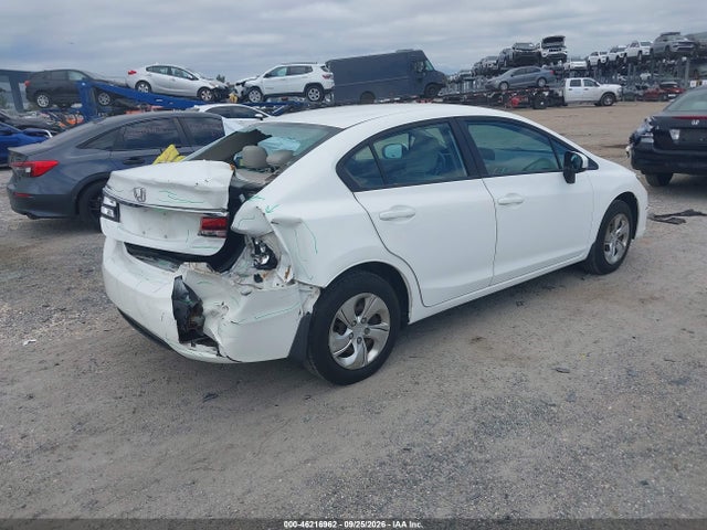 2014 Honda Civic Lx მანქანა იყიდება აუქციონზე, vin: 19XFB2F52EE231984, აუქციონის ნომერი: 46216962