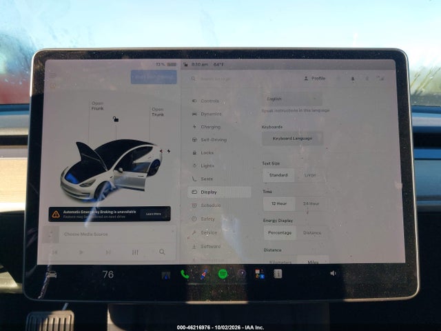 Продаж на аукціоні авто 2021 Tesla Model 3 Standard Range Plus Rear-wheel Drive, vin: 5YJ3E1EA6MF976863, номер лоту: 46216976