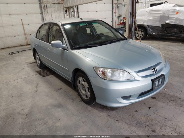 46216991 :رقم المزاد ، JHMES95615S000147 vin ، 2005 Honda Civic Hybrid مزاد بيع